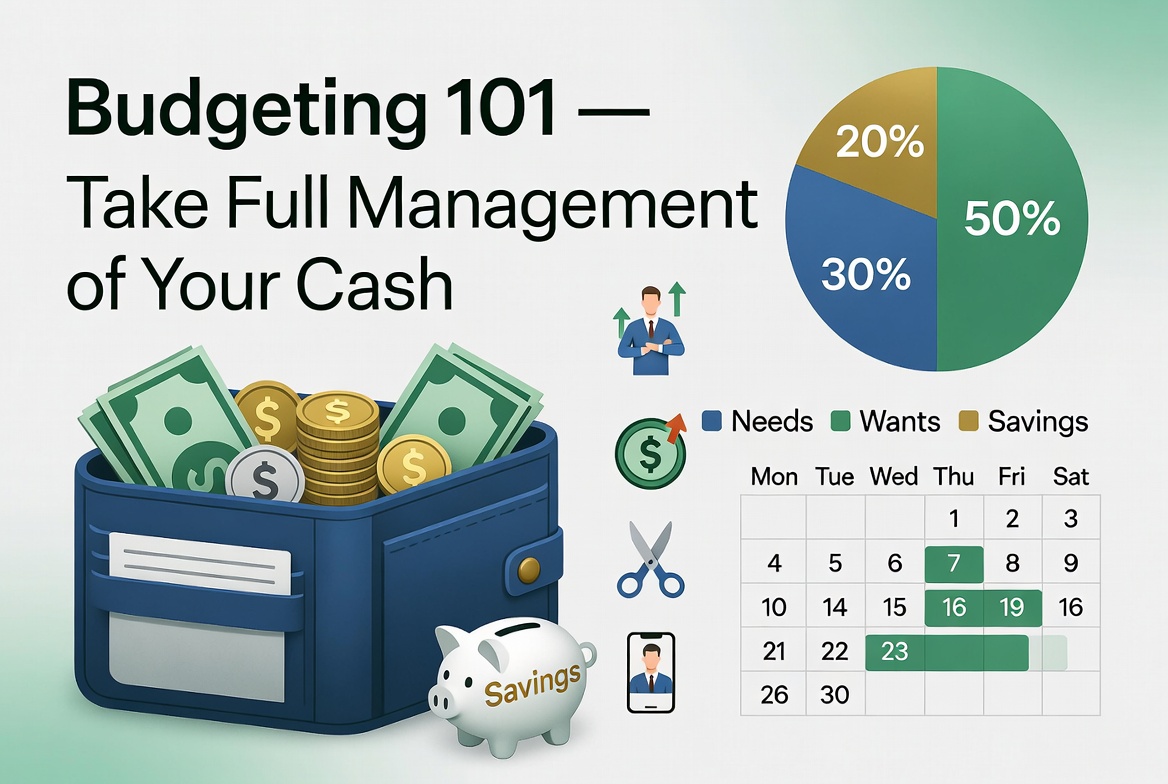 Budgeting 101 — Take Full Management of Your Cash